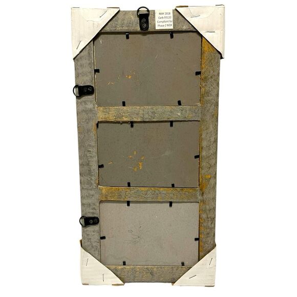 Rustic Western Vintage Handmade 3-Pane Mirror - Picture 6 of 8